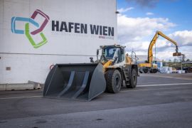 neuer Radlader © Hafen Wien